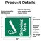 Signmission Smoking Area, 10 in W x Rectangle, Vinyl Decal OS-2PACK-MISC-D-710-L-19516 - alternate 2